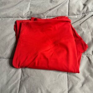 Instill high rise tight 25” size 12 in color dark red.